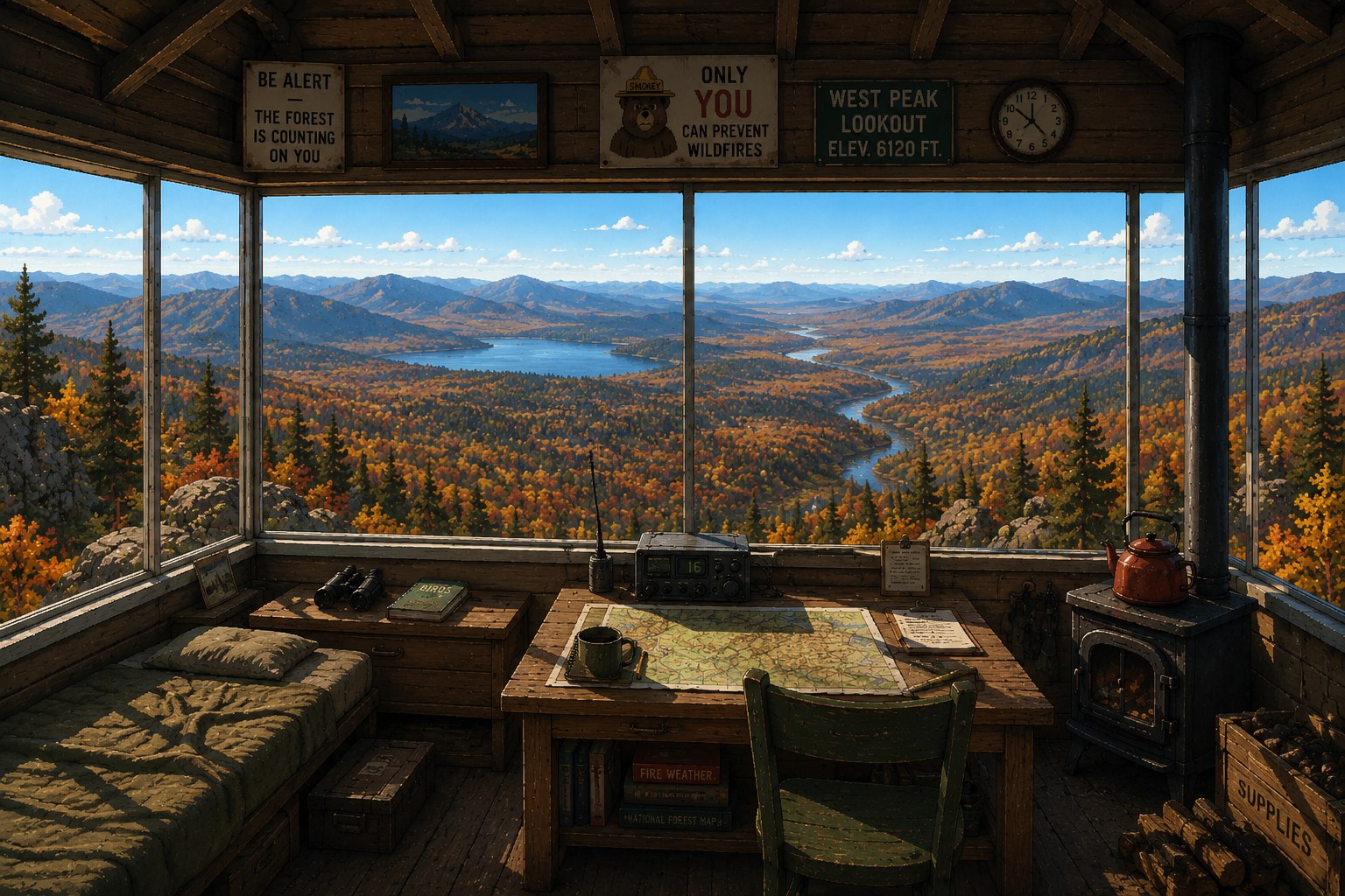 Fire Tower North featured artwork