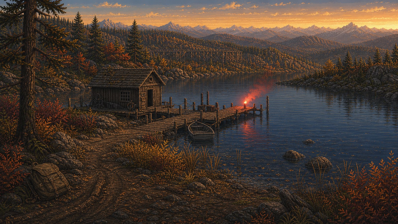 Fire Tower North — Cedar Lake