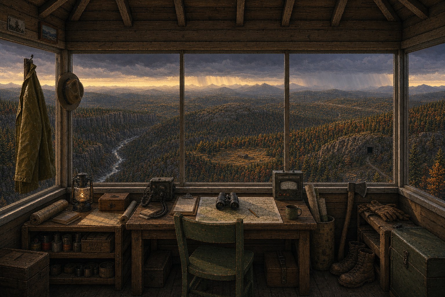 Fire Tower North — Storm Watch